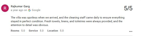 Couple Maple Roots Pool Guest Review Udaipur Rajasthan — real guest review photo at Maple Roots Villa Udaipur Rajasthan