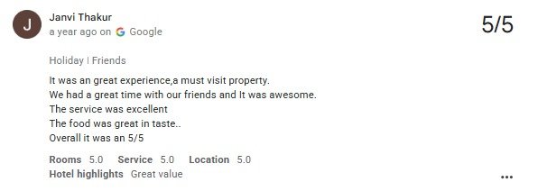 Group Maple Roots Pool Guest Review Titardi Udaipur — real guest review photo at Maple Roots Villa Udaipur Rajasthan
