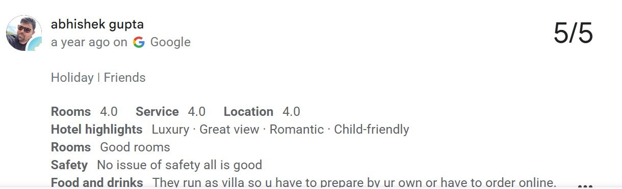 Pool Deck Scenic Villa Guest Review Photo Maple Roots Villa Udaipur — real guest review photo at Maple Roots Villa Udaipur Rajasthan
