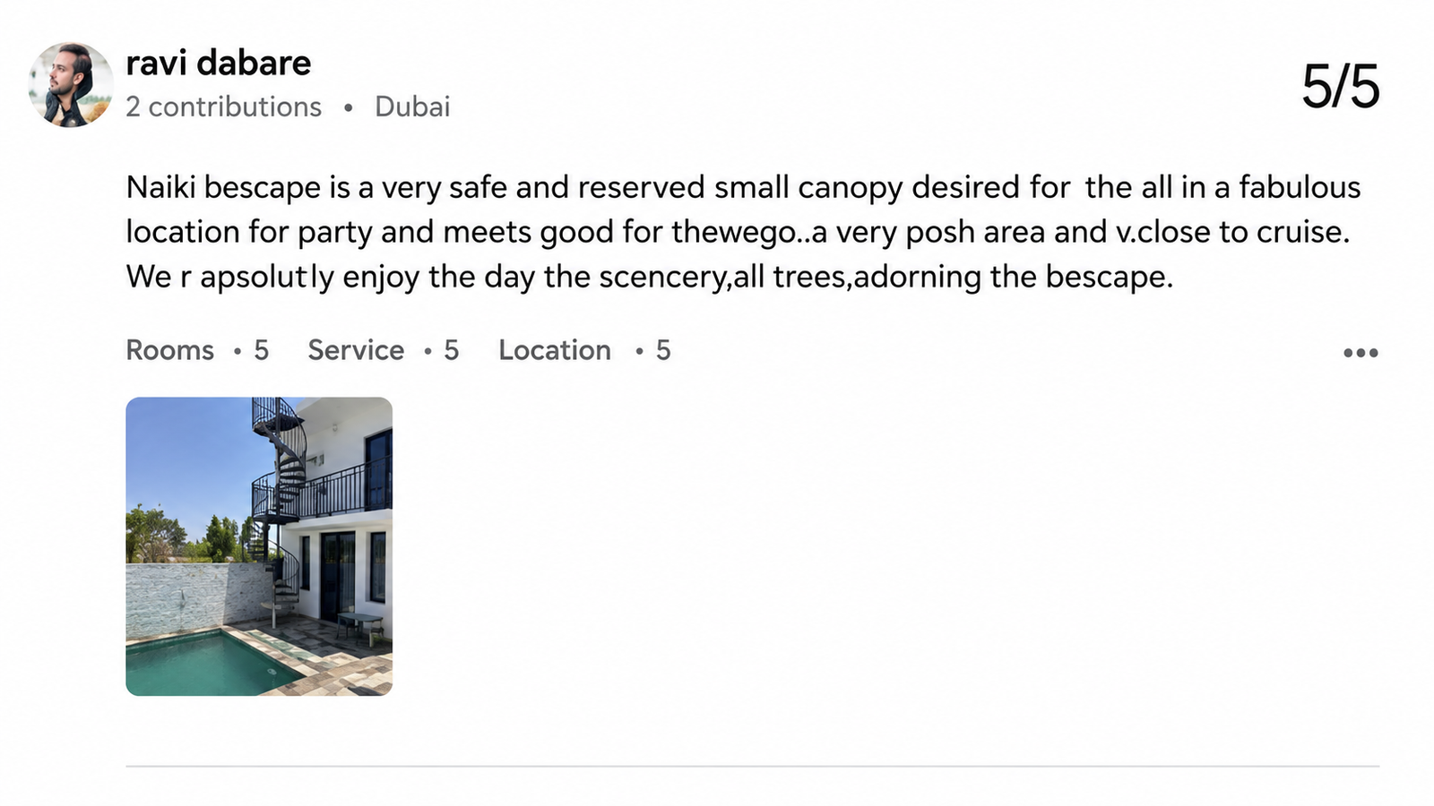 Pool Elegant Villa Guest Review Photo Udaipur Rajasthan