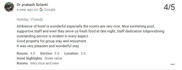 Pool Exclusive Villa Guest Review Photo Titardi Udaipur — real guest review photo at Maple Roots Villa Udaipur Rajasthan