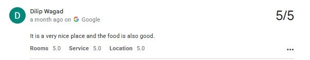Pool Family Villa Guest Review Photo Udaipur Rajasthan — real guest review photo at Maple Roots Villa Udaipur Rajasthan