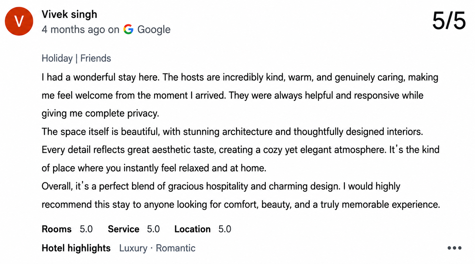 Royal Pool Guest Review Photo Udaipur