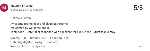 Udaipur Villa Pool Group Guest Review Photo — Maple Roots Villa Udaipur guest review photo