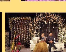 Branch & Crystal Stage Seating - Maple Roots Villa Udaipur