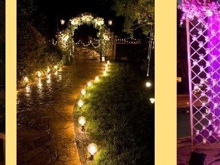 Pathway Globe Lights - Maple Roots Villa Udaipur