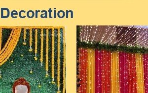 Yellow & White Mehendi Canopy - Maple Roots Villa Udaipur