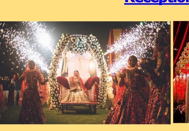 Floral Chariot Entry Moment - Maple Roots Villa Udaipur